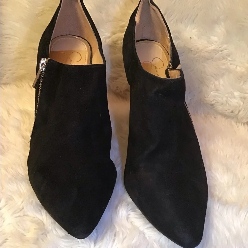 Jessica Simpson black cutey ankle boots